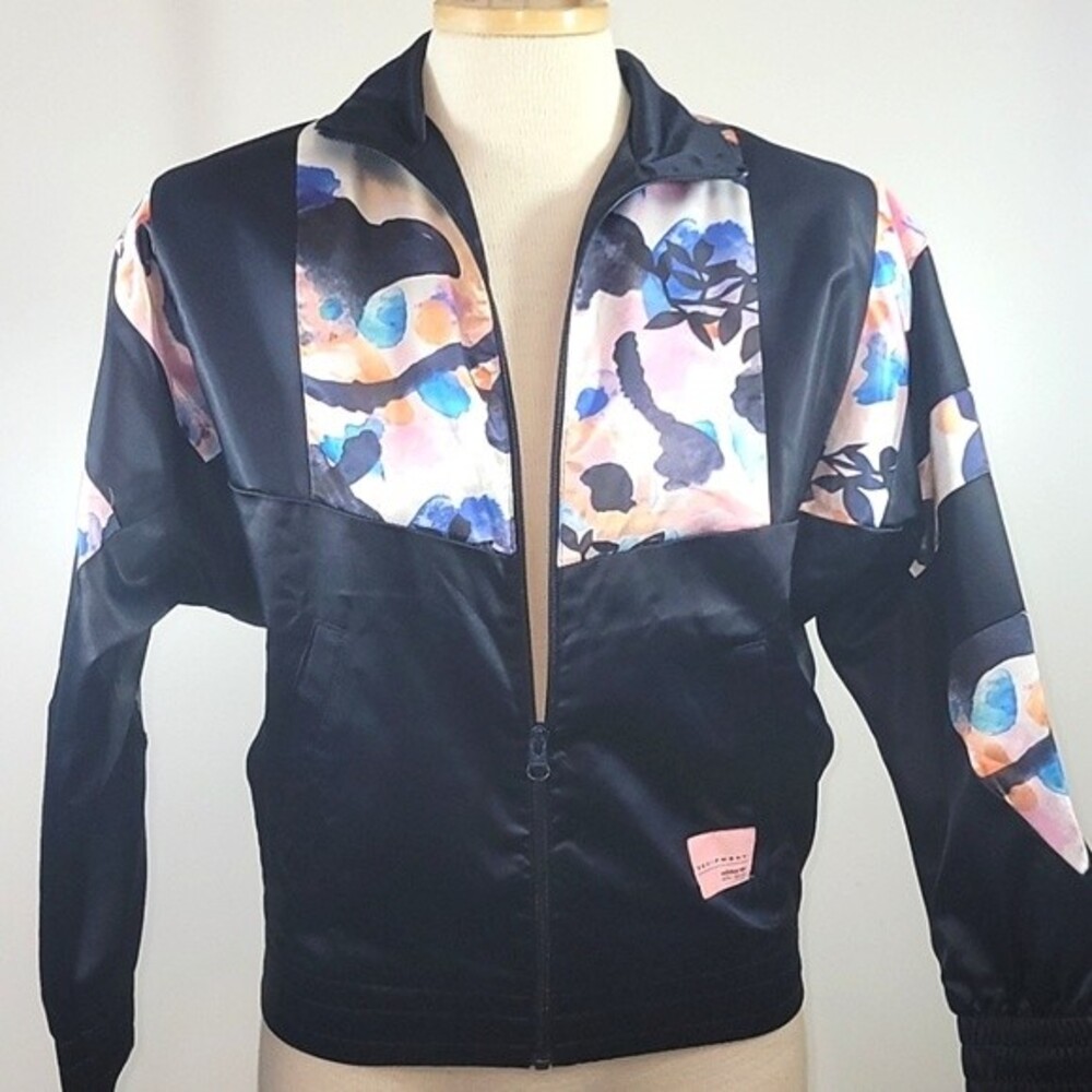 ADIDAS Equipment Satin Track Jacket size M Kids